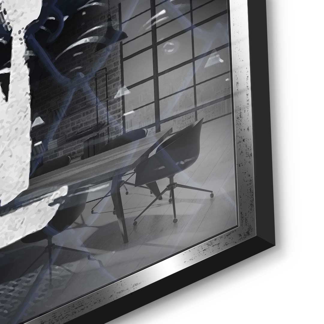 No Pain no gain - acrylic glass