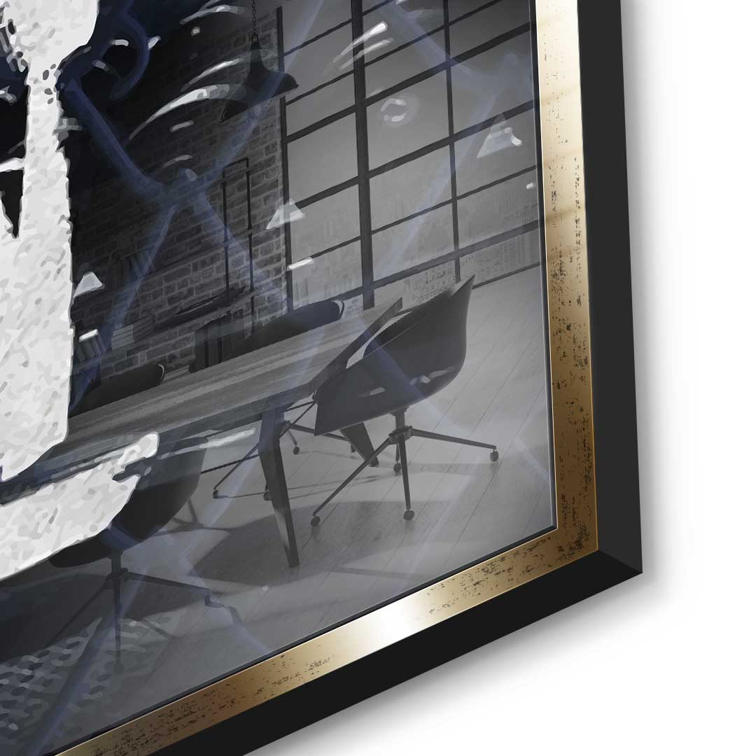 No Pain no gain - acrylic glass