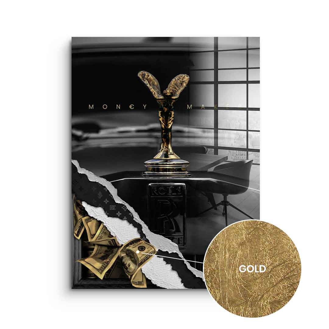 Money Maker - gold leaf