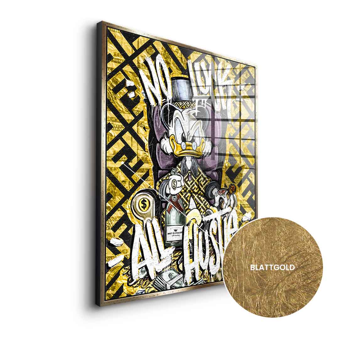 ALL HUSTLE DUCK - BLATTGOLD