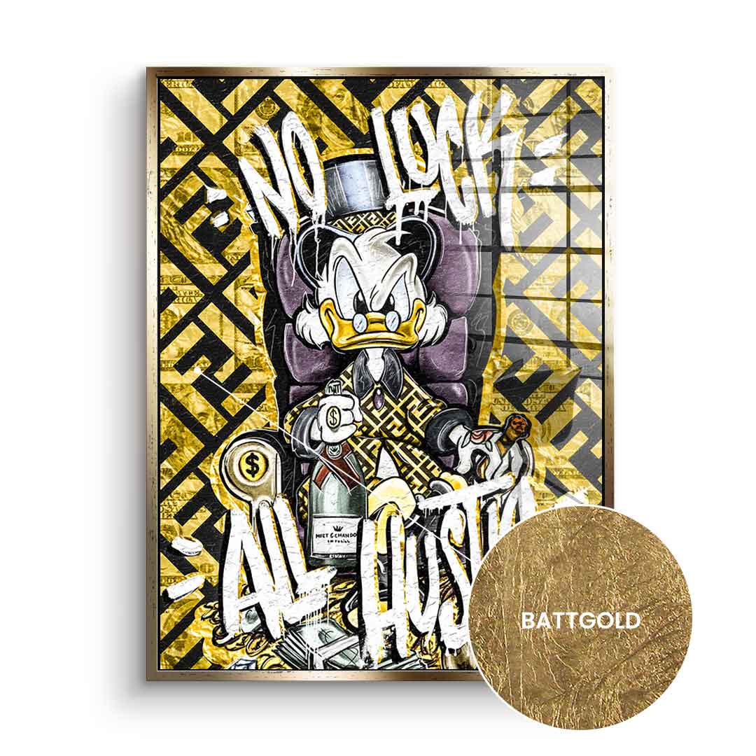 ALL HUSTLE DUCK - BLATTGOLD
