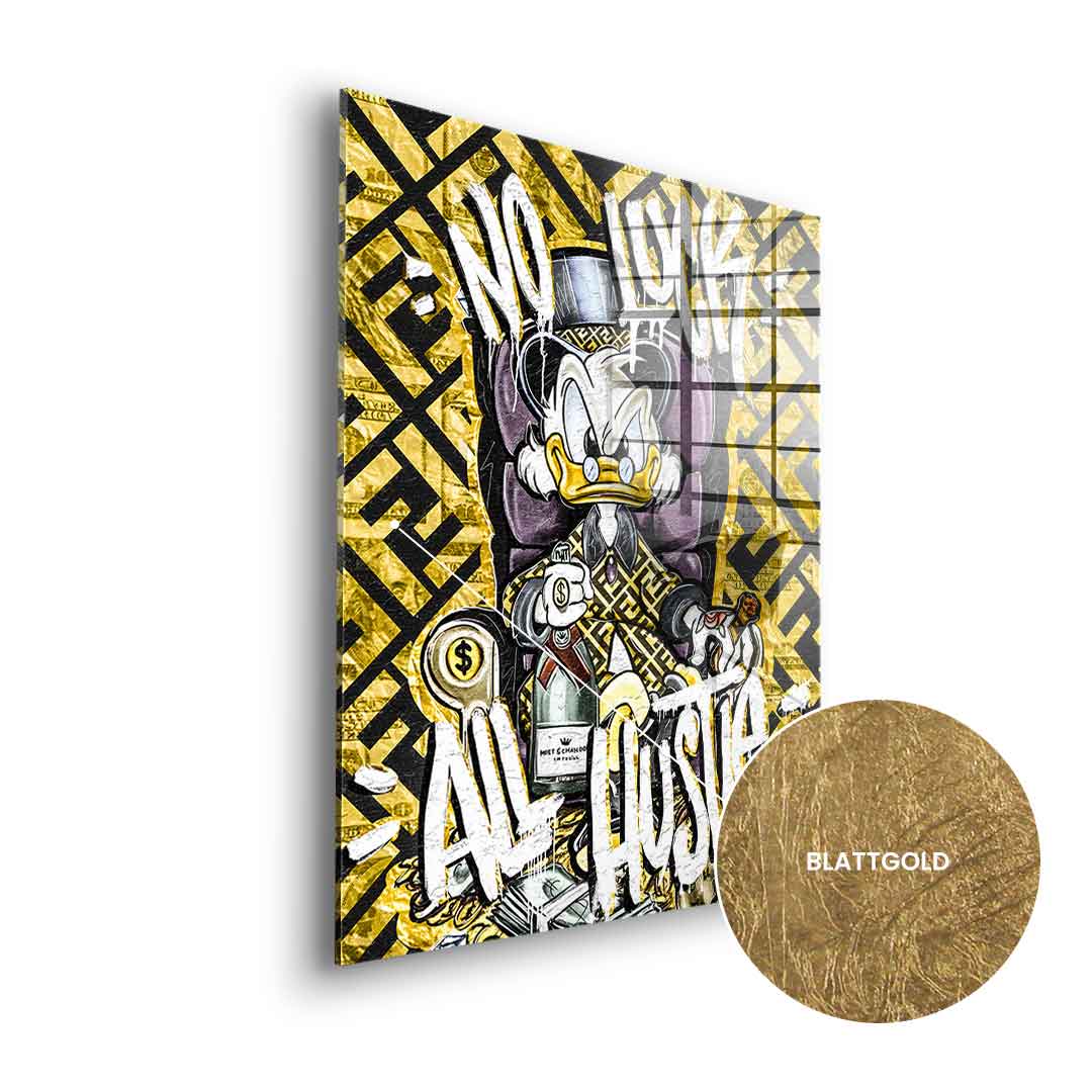ALL HUSTLE DUCK - BLATTGOLD