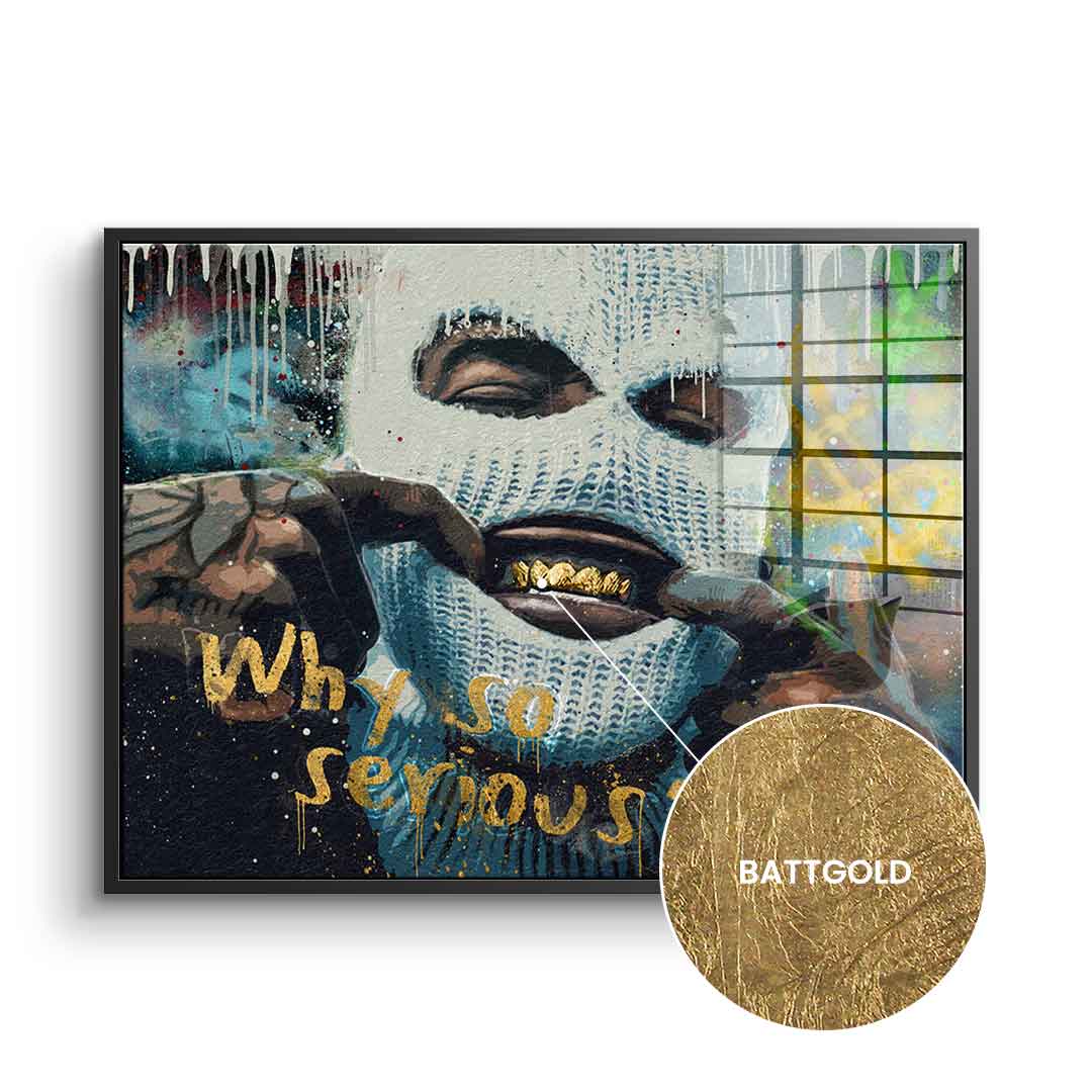 Bad Guy - gold leaf