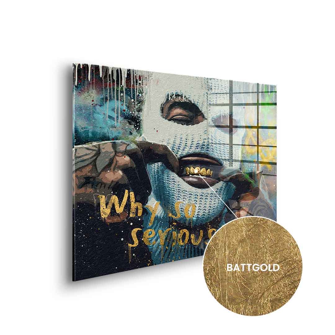 Bad Guy - gold leaf