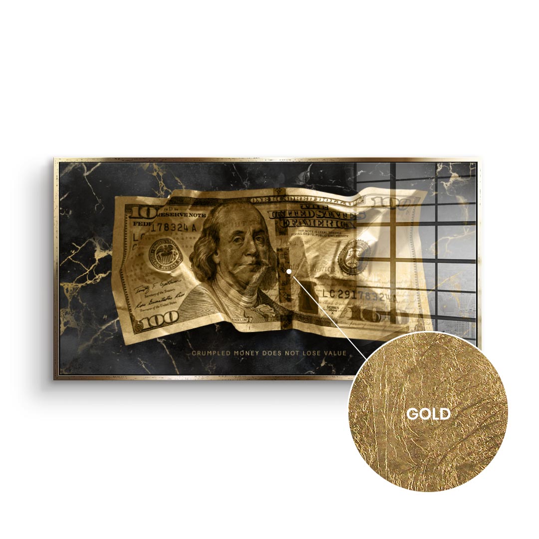 Crumble Money V3 - gold leaf