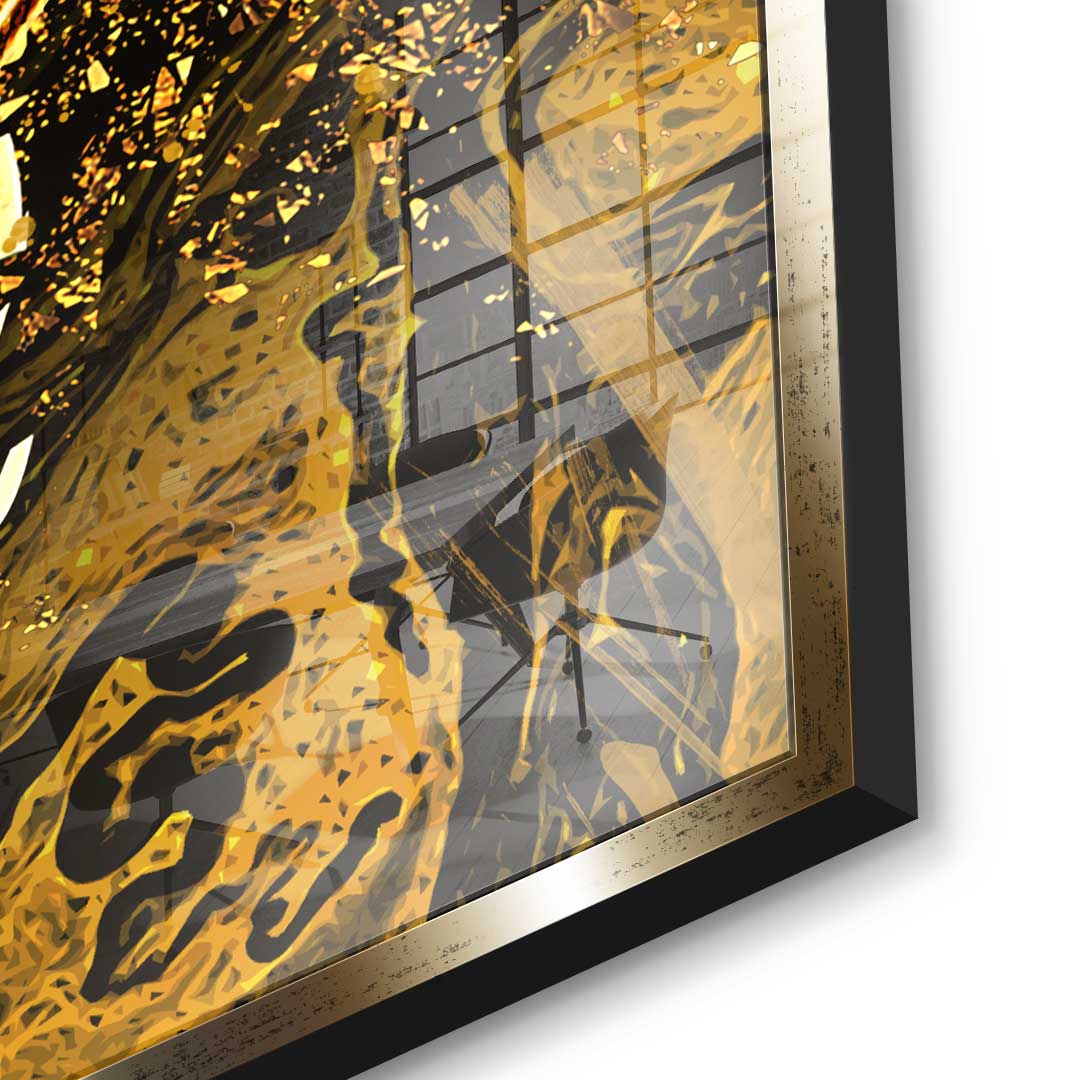 Goldrush Bitcoin - Blattgold
