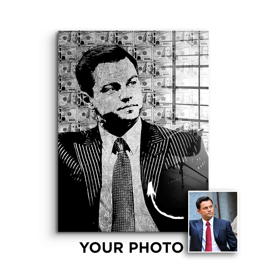 Gold Money Portrait - personalized