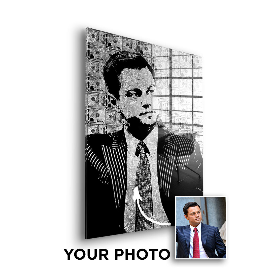 Gold Money Portrait - personalized