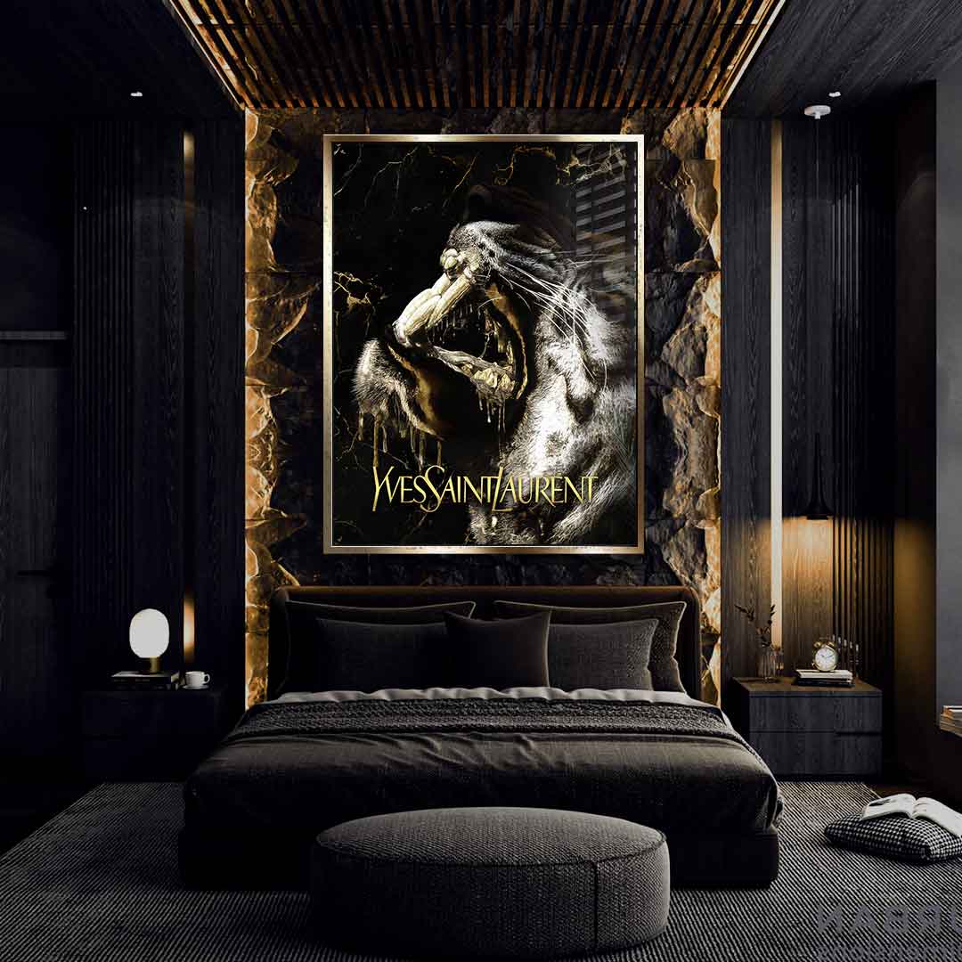 Luxury Tiger - Blattgold
