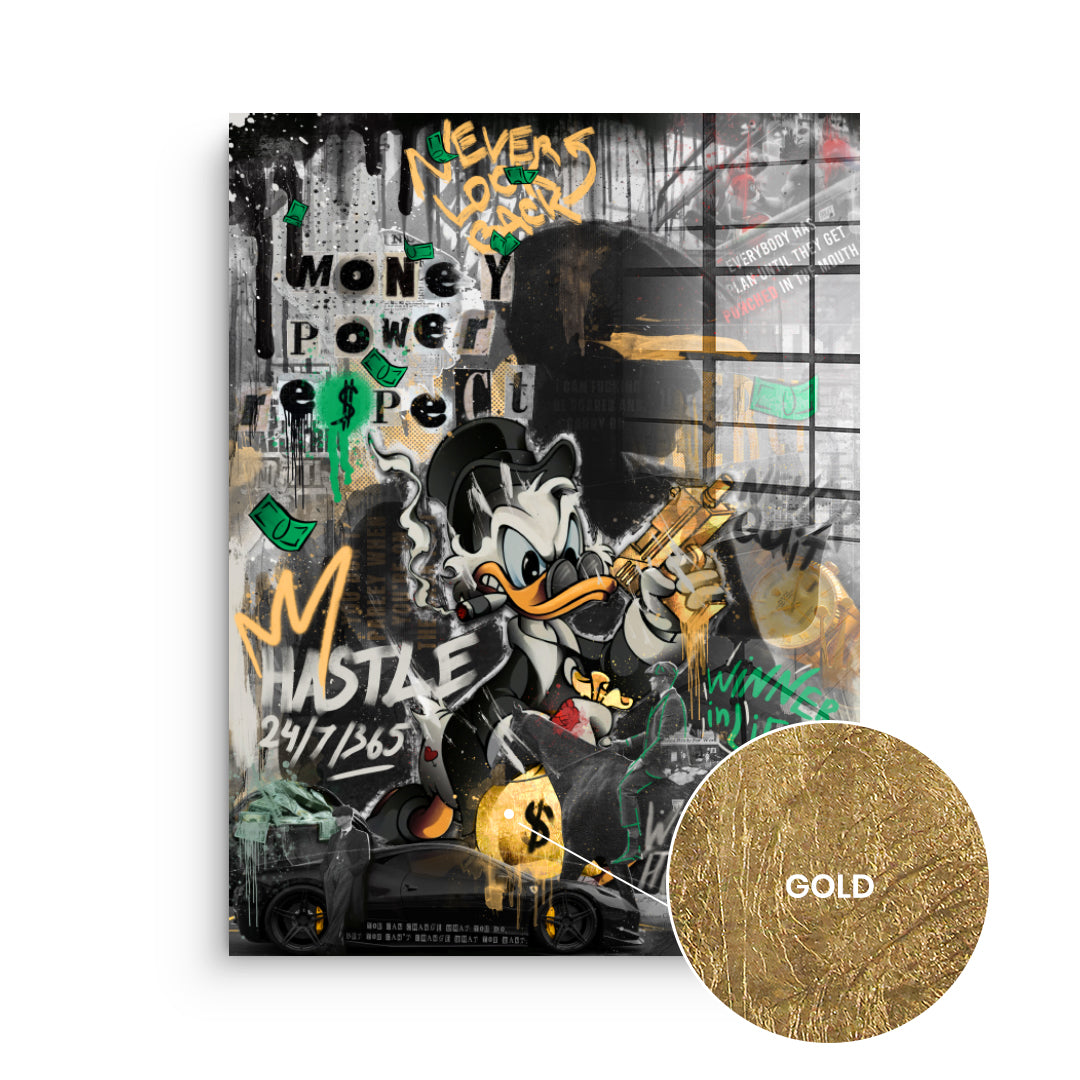 Re $ pect - gold leaf