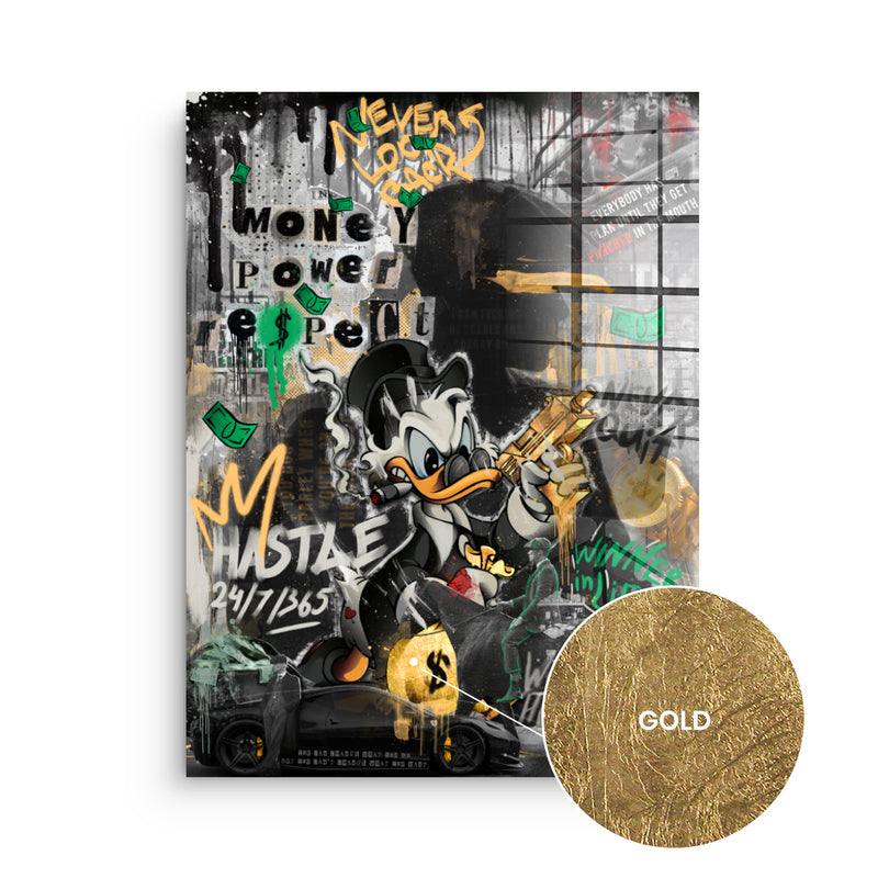 Re $ pect - gold leaf