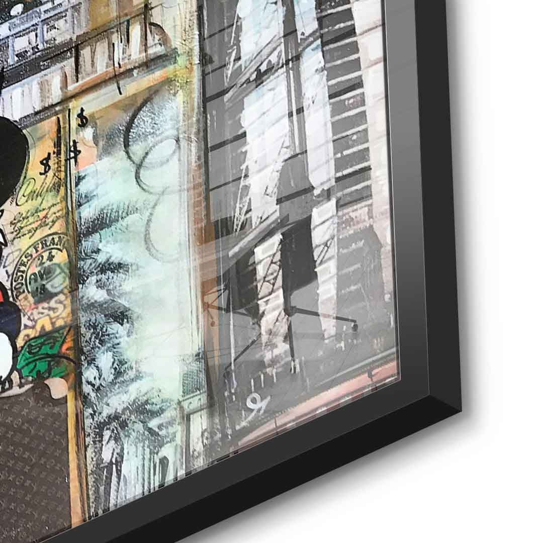 Dagobert in Dubai - acrylic glass