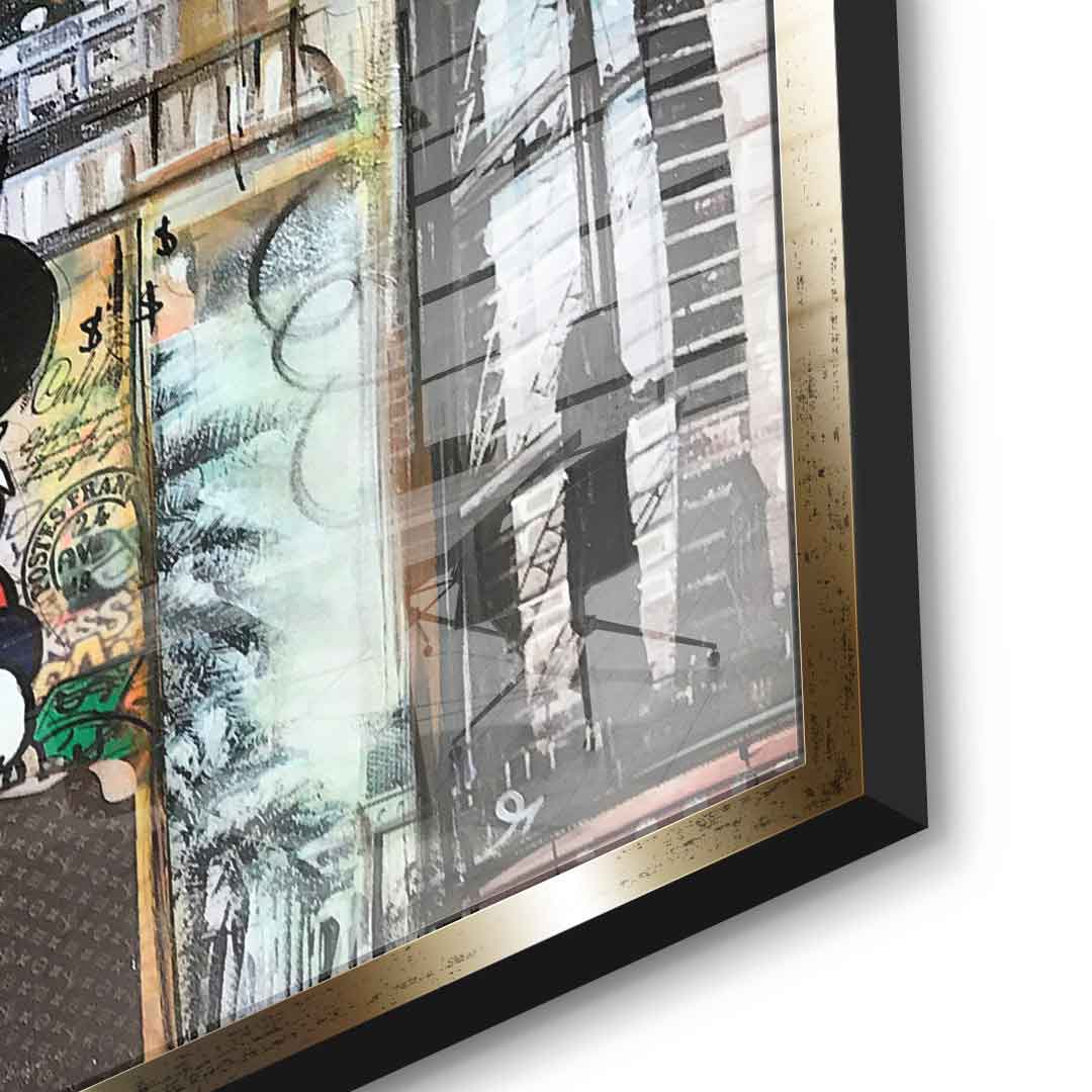 Dagobert in Dubai - acrylic glass
