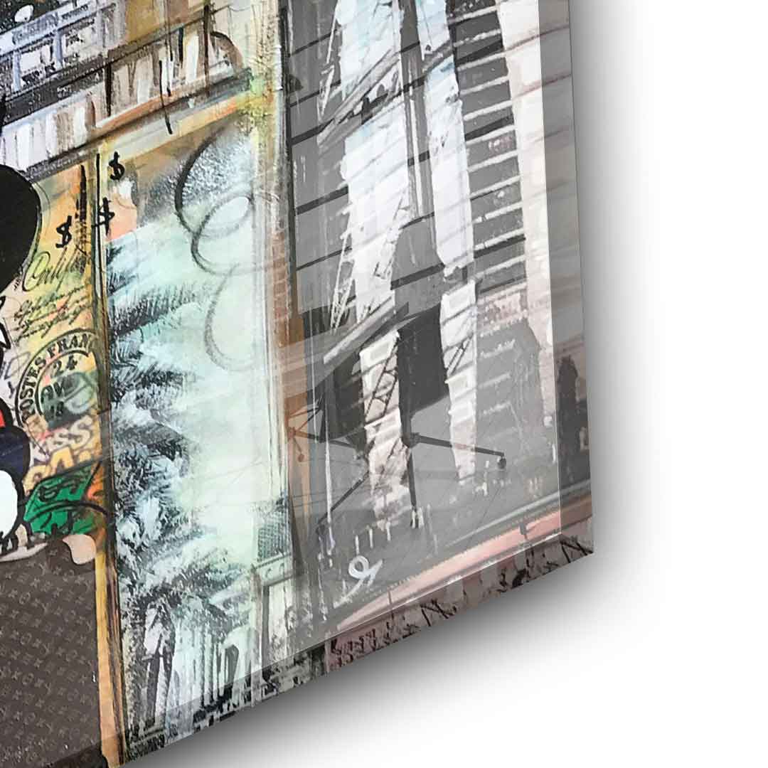 Dagobert in Dubai - acrylic glass