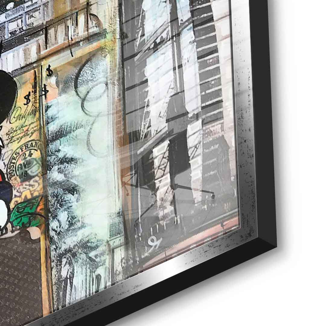 Dagobert in Dubai - acrylic glass