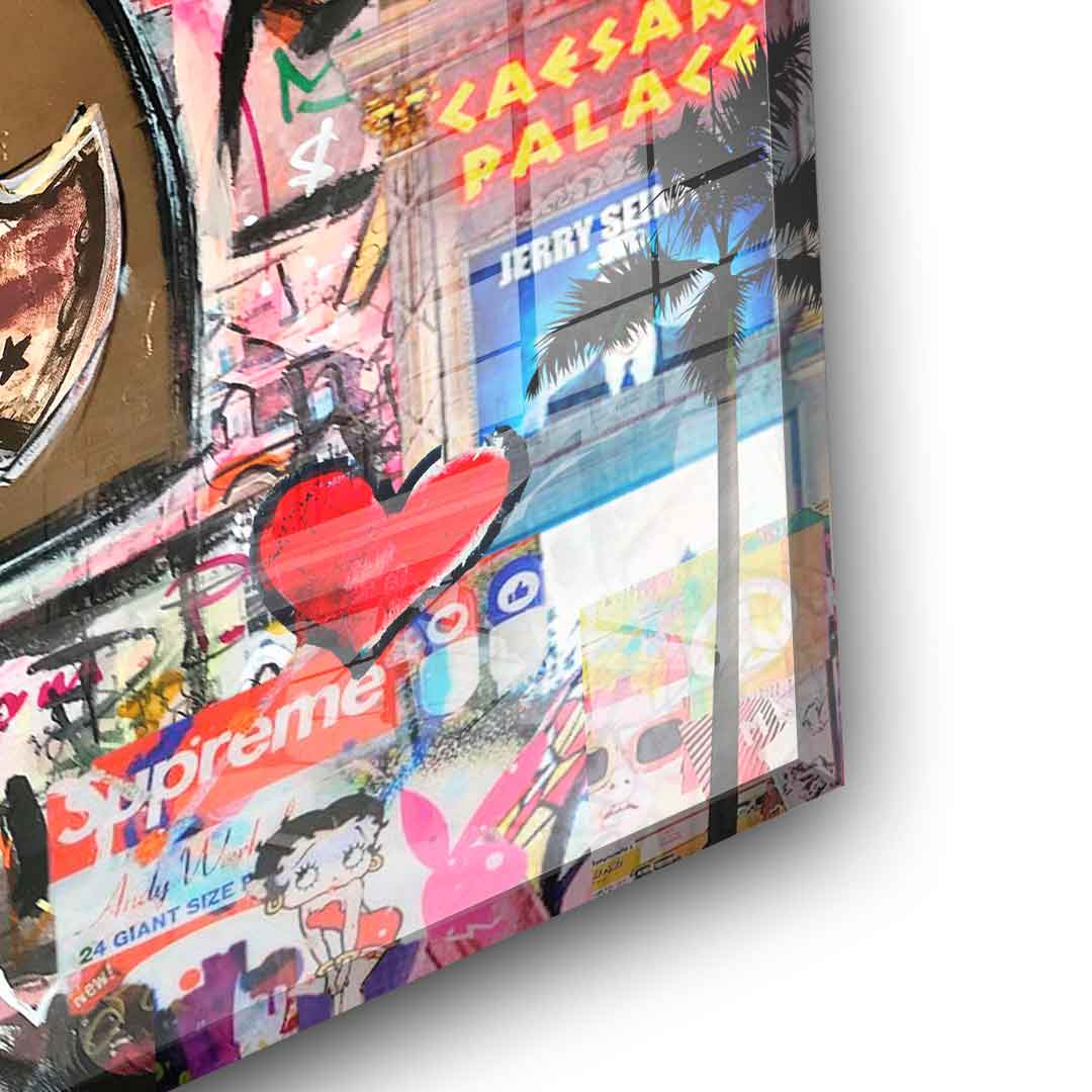 Dagobert in Las Vegas - Acrylglas