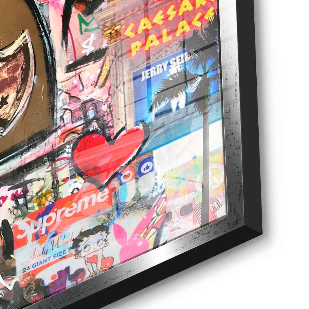Dagobert in Las Vegas - Acrylglas