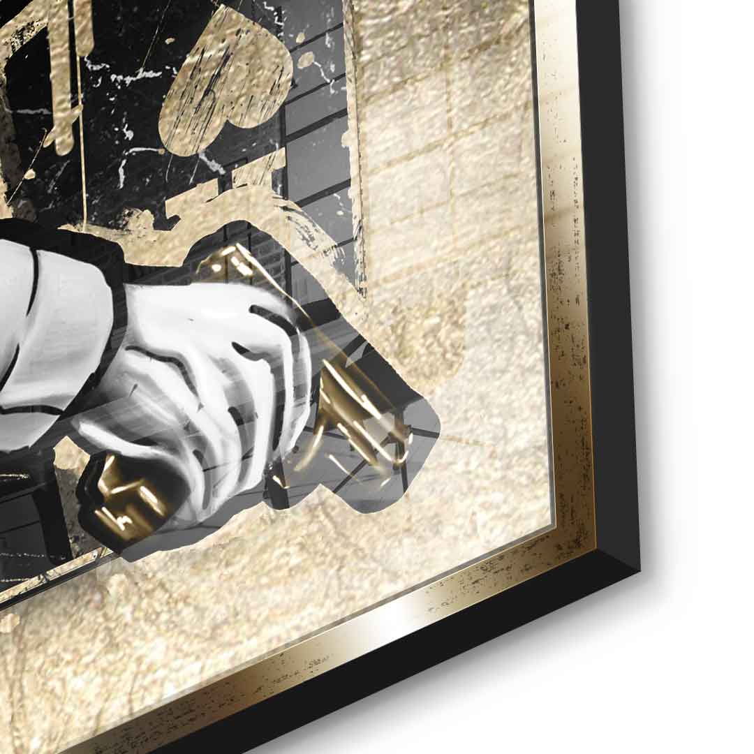 Gangster King - gold leaf