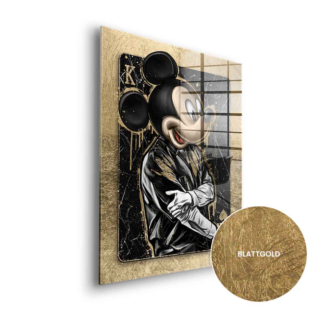 Gangster King - gold leaf