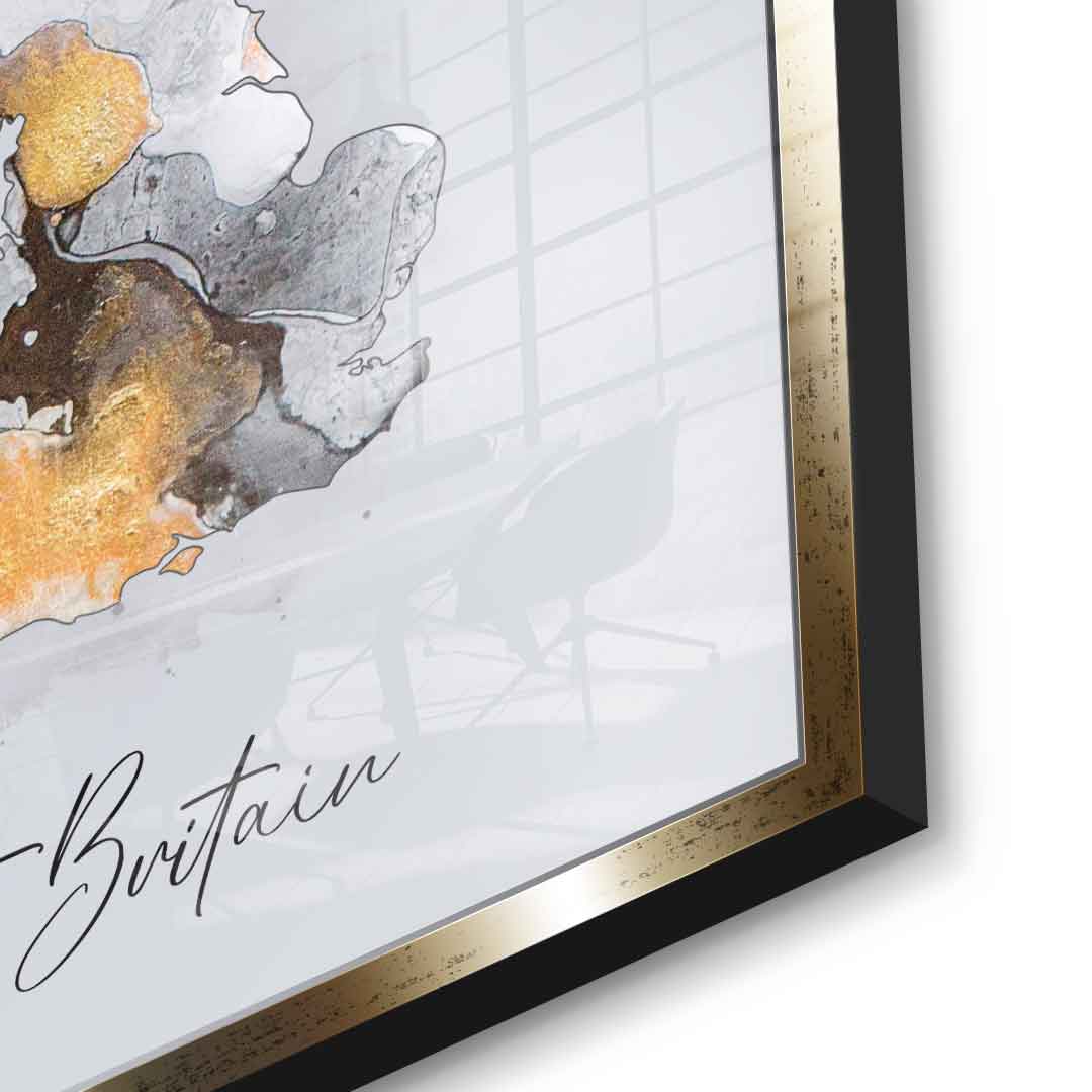 Abstract Countries - Great Britain - Acrylglas