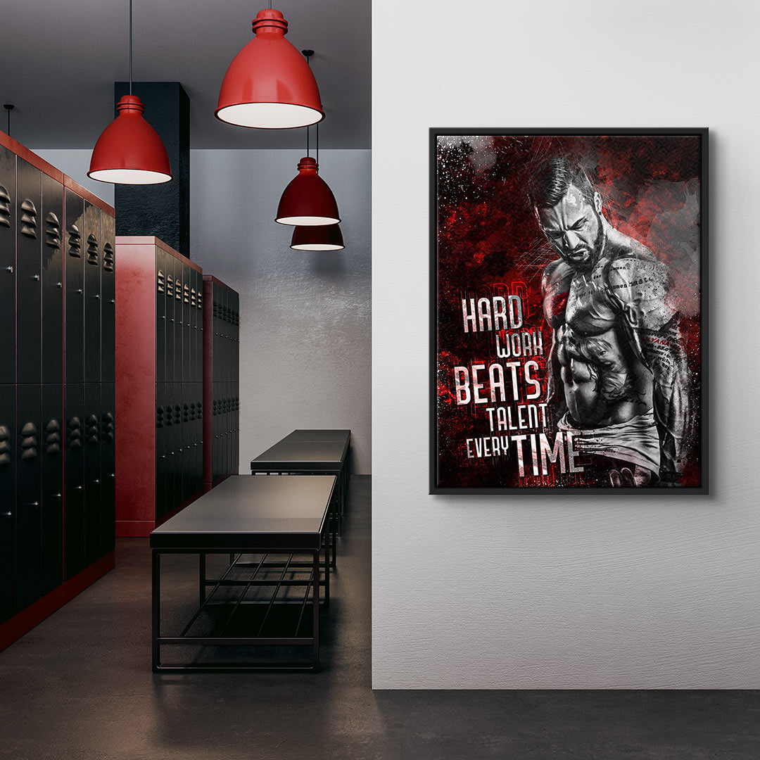 Hard work bodybuilding