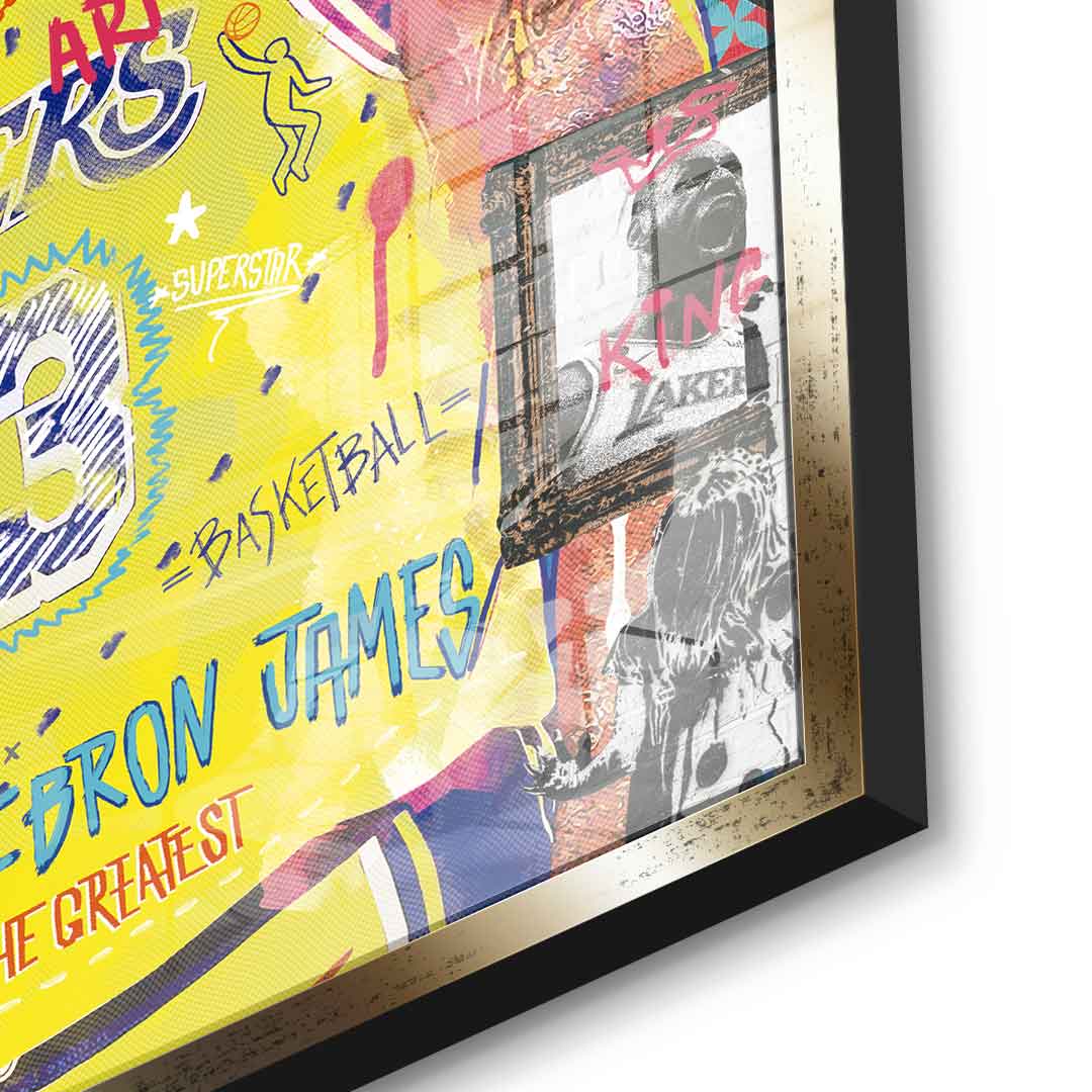 Lebron The King - Acrylglas