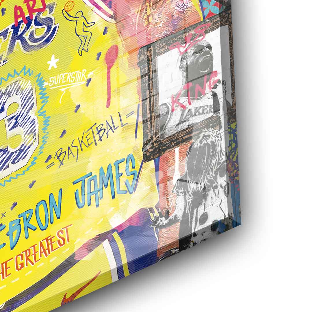 Lebron The King - Acrylglas