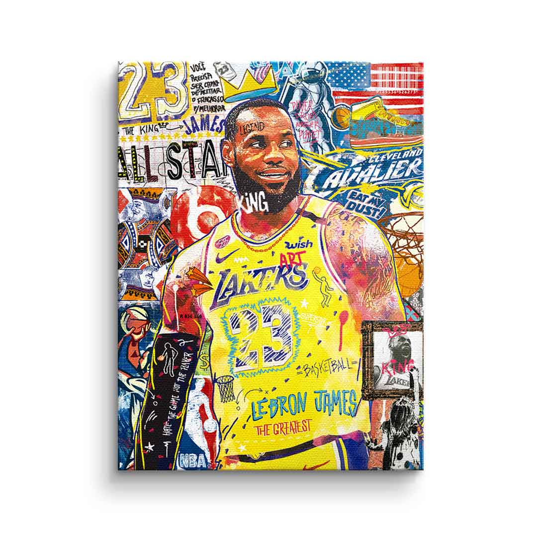 Art Country Canada - LEBRON JAMES LIMITED SIGNED ART