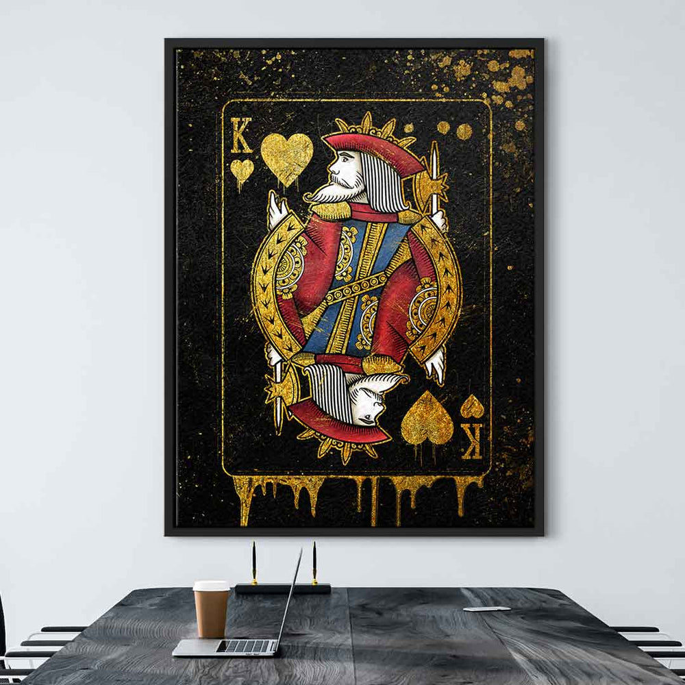 King Card Leinwandbild – Ansicht 2