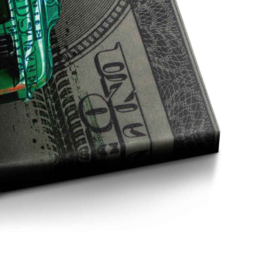 Green dollar car