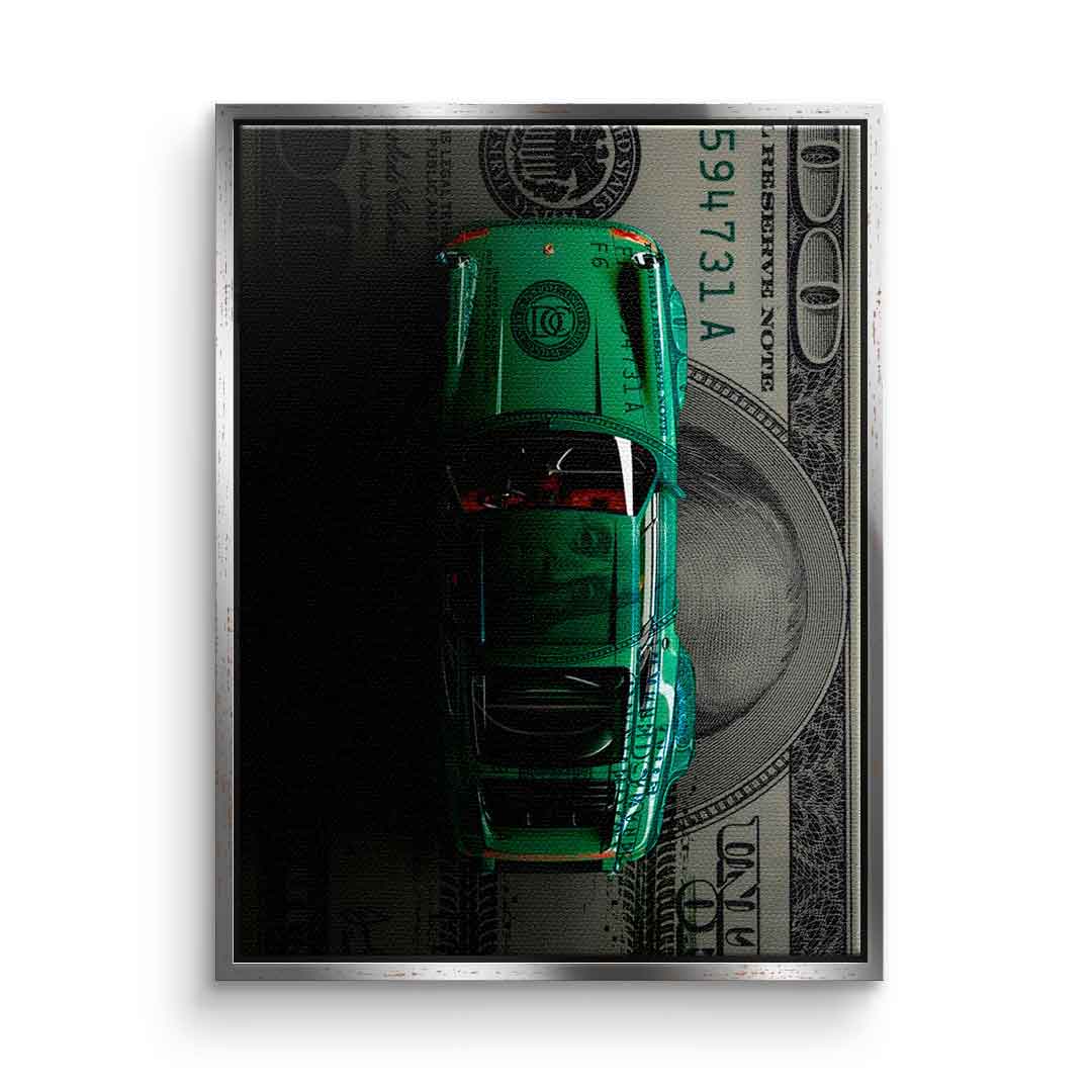 Green dollar car