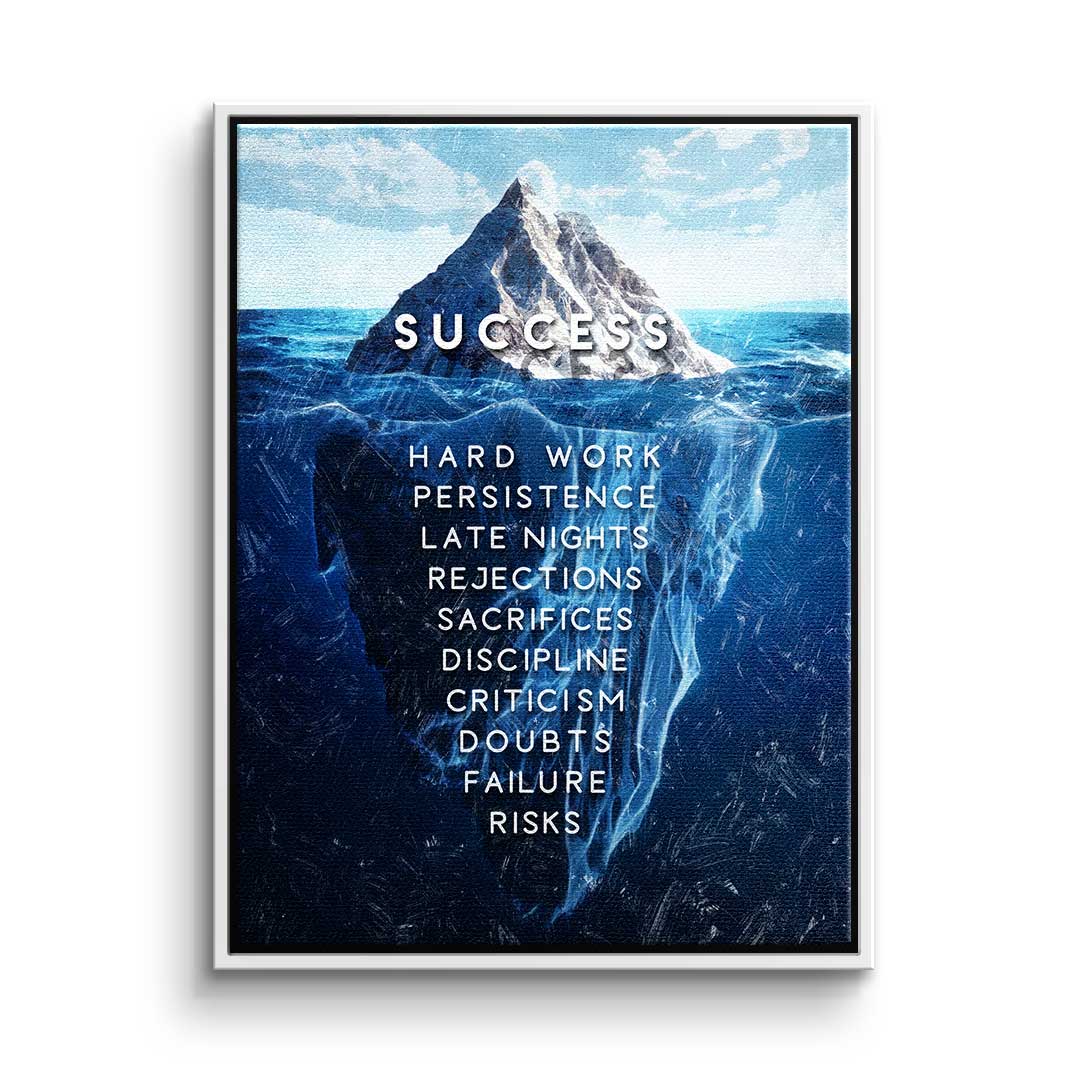 Eisberg des Erfolgs