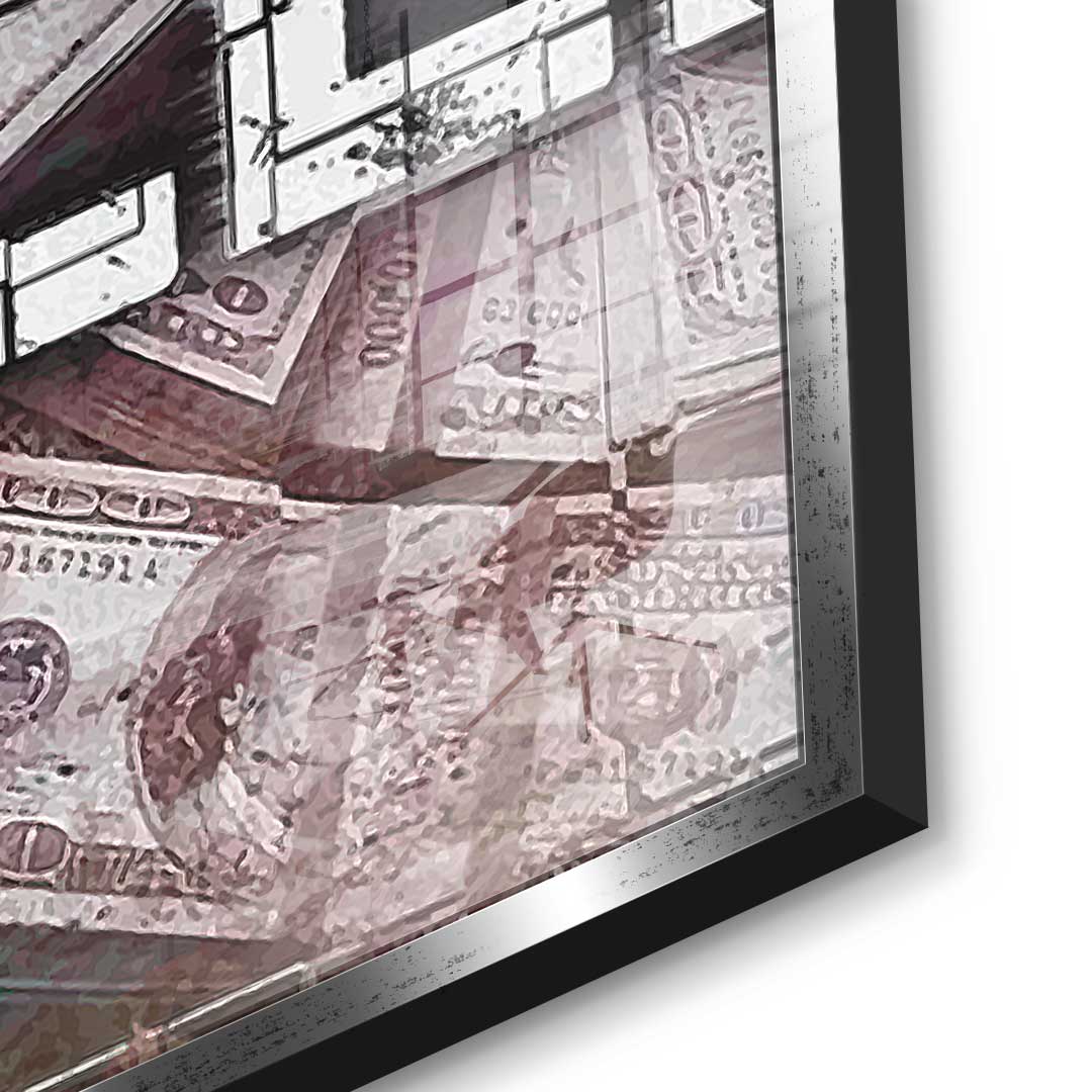 Hustle - acrylic glass
