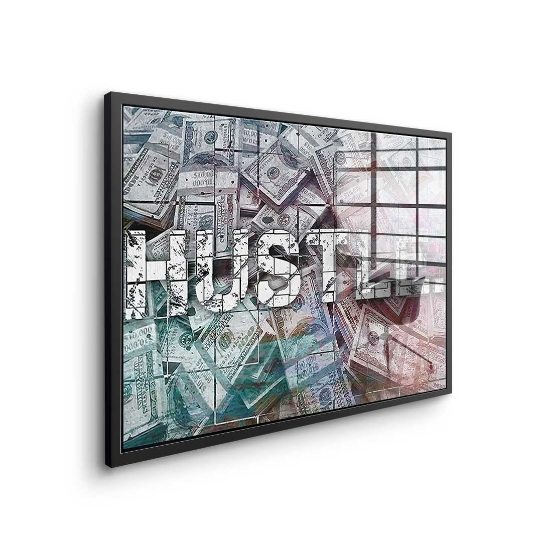 Hustle - acrylic glass