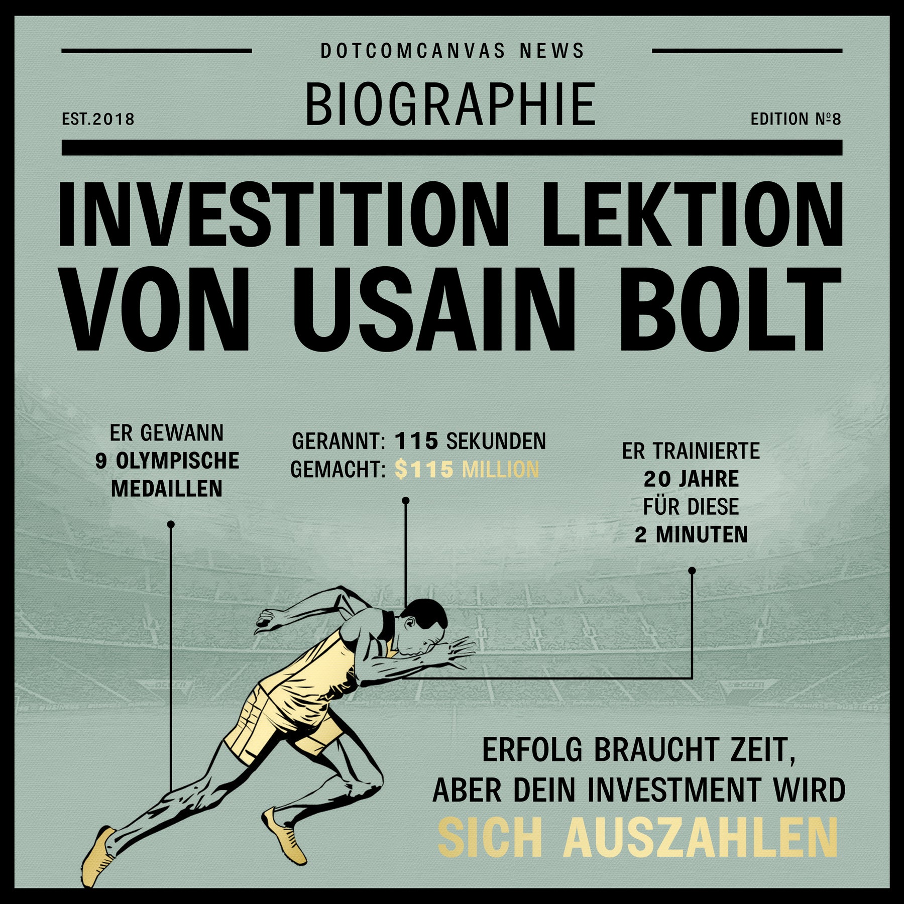 Usain Bolt Investment Lesson | Square Edition