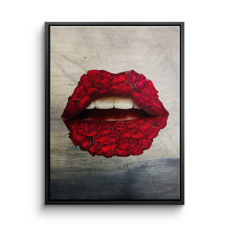 Lippen x Rosen – Vorderseite
