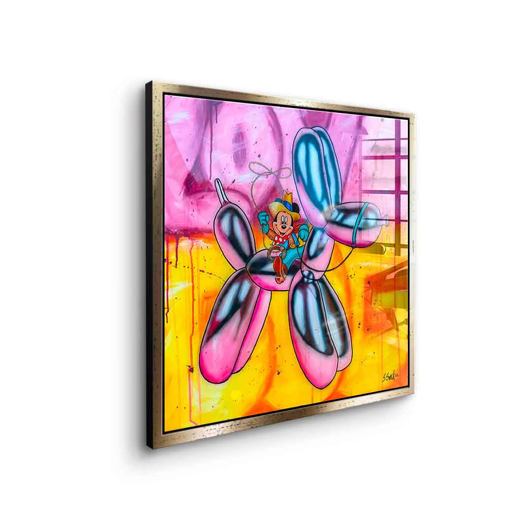 Yeeha - acrylic glass