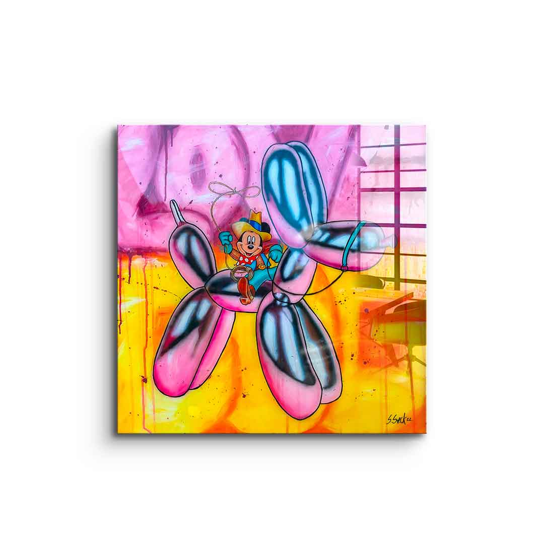 Yeeha - acrylic glass
