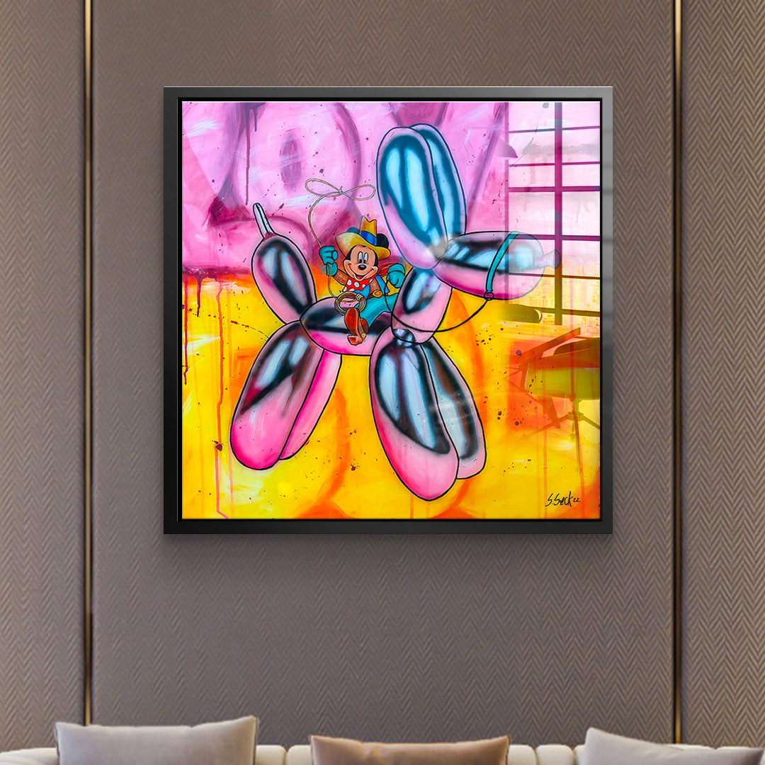 Yeeha - acrylic glass