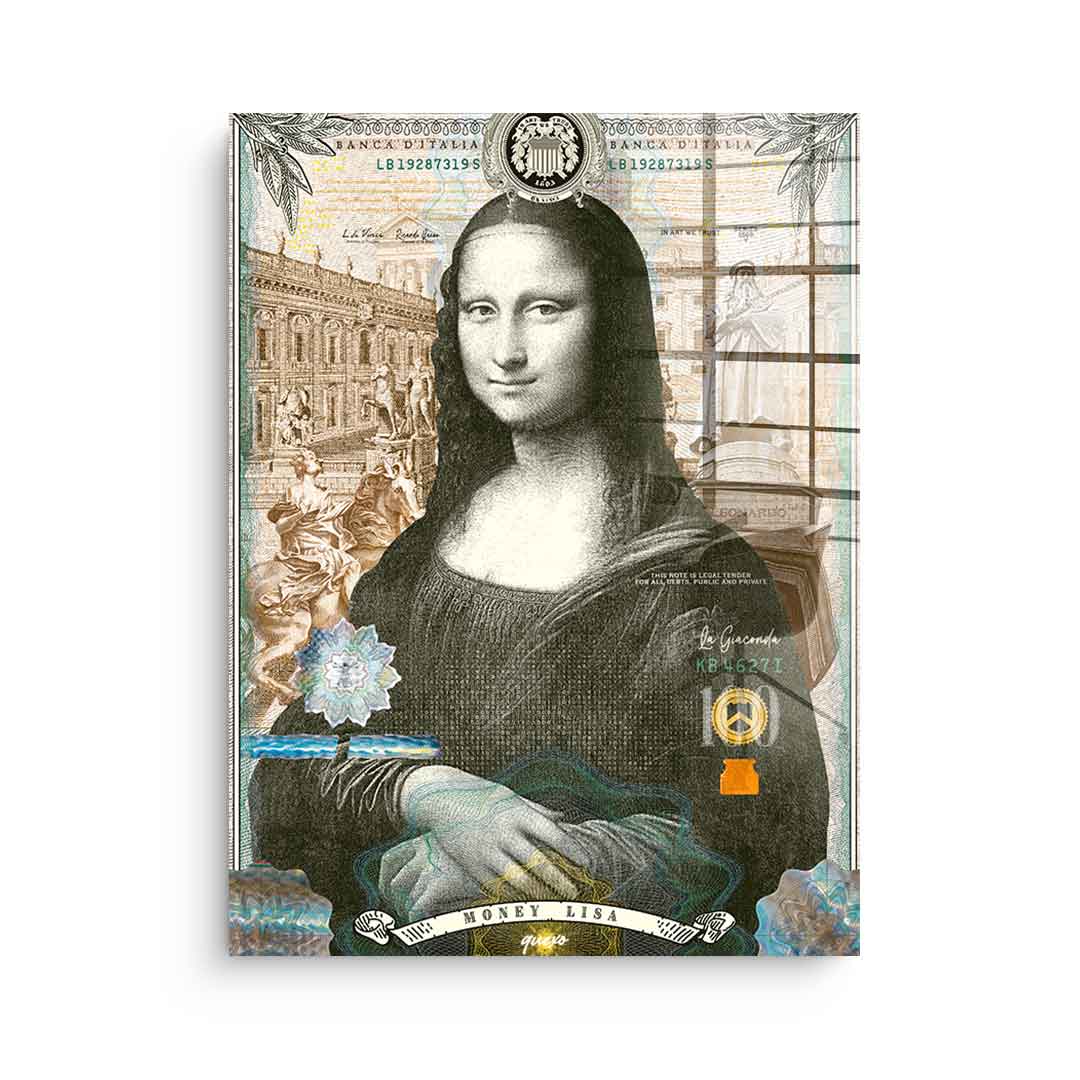 Money Lisa - Acrylglas