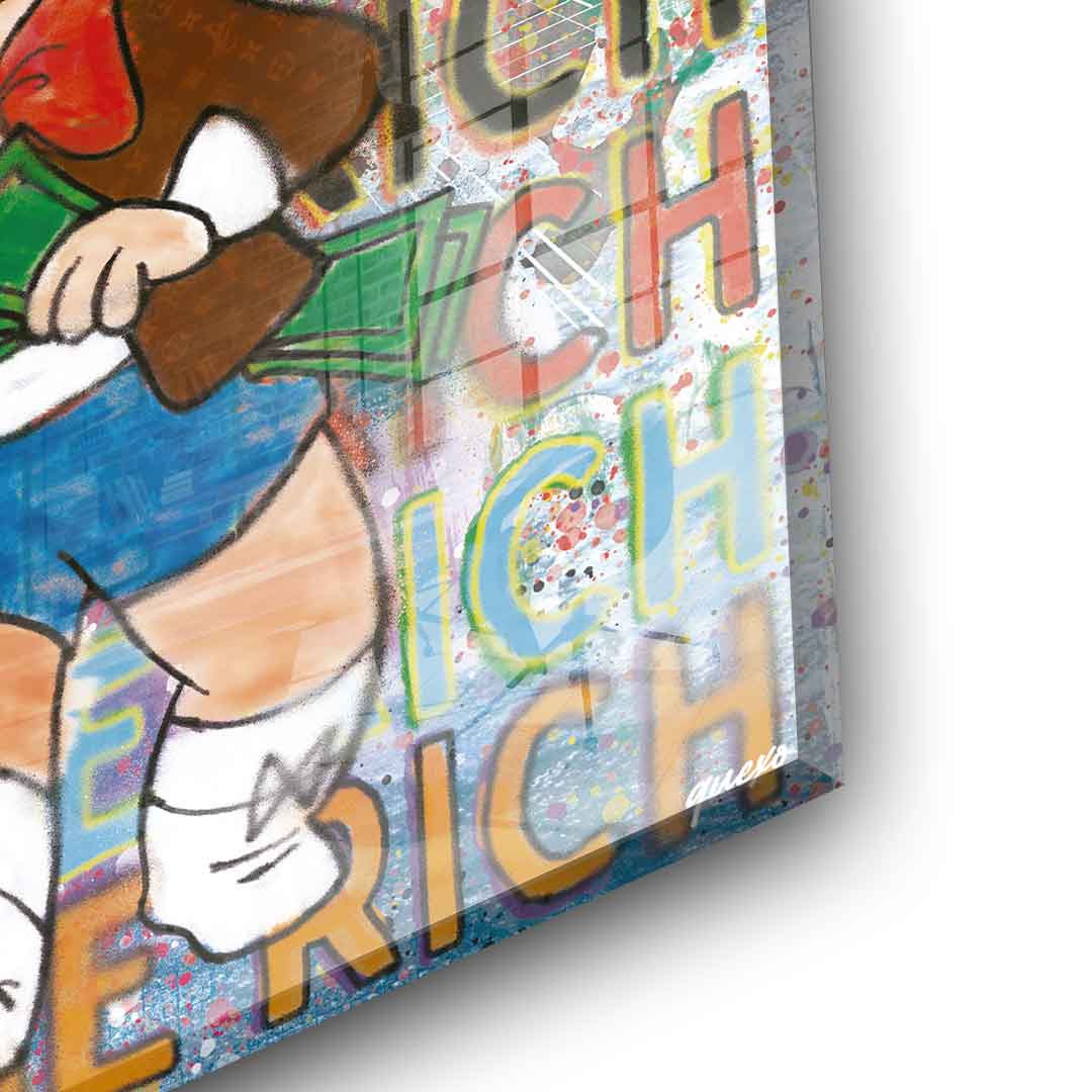 Just be Rich - Acrylglas