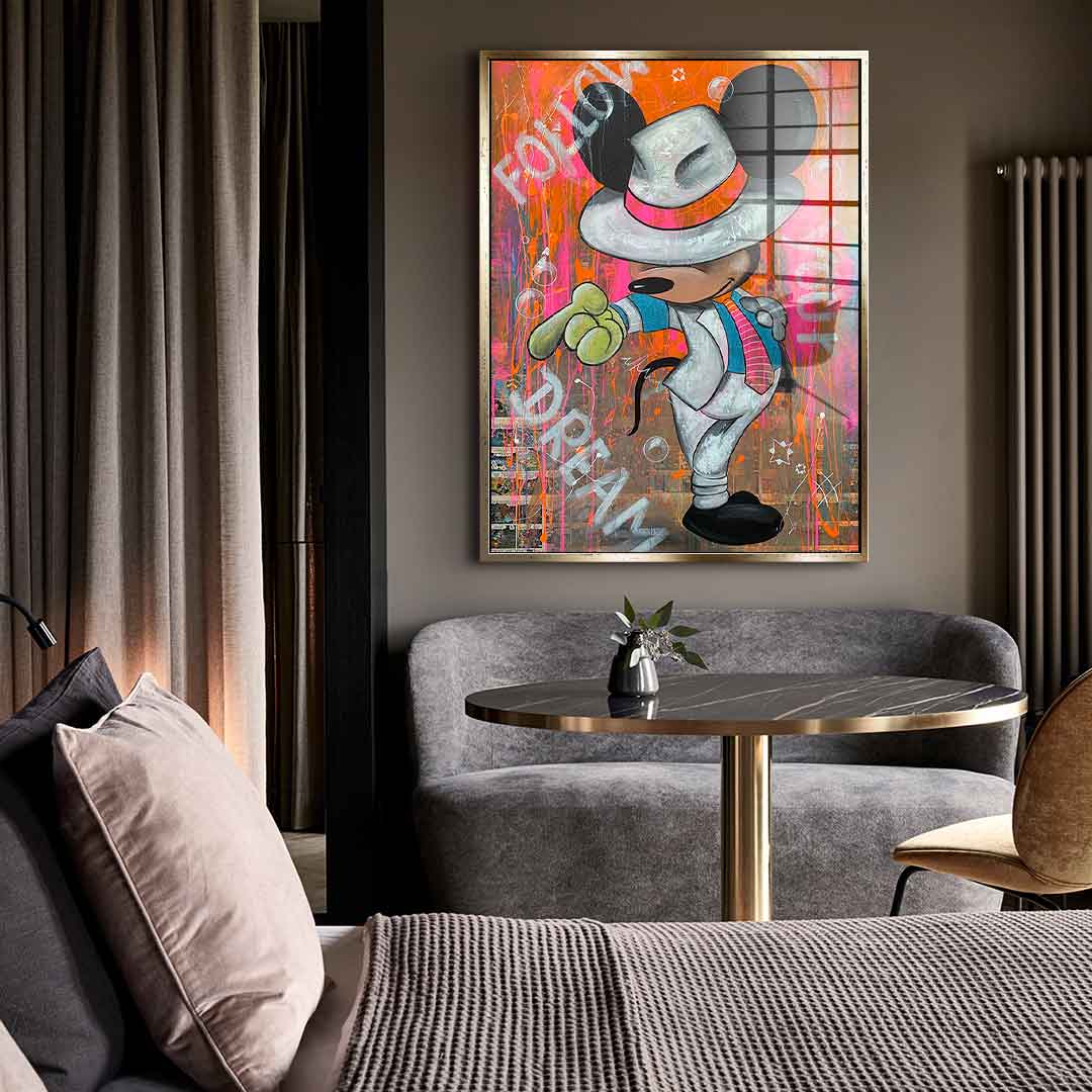 Follow your dream - acrylic glass