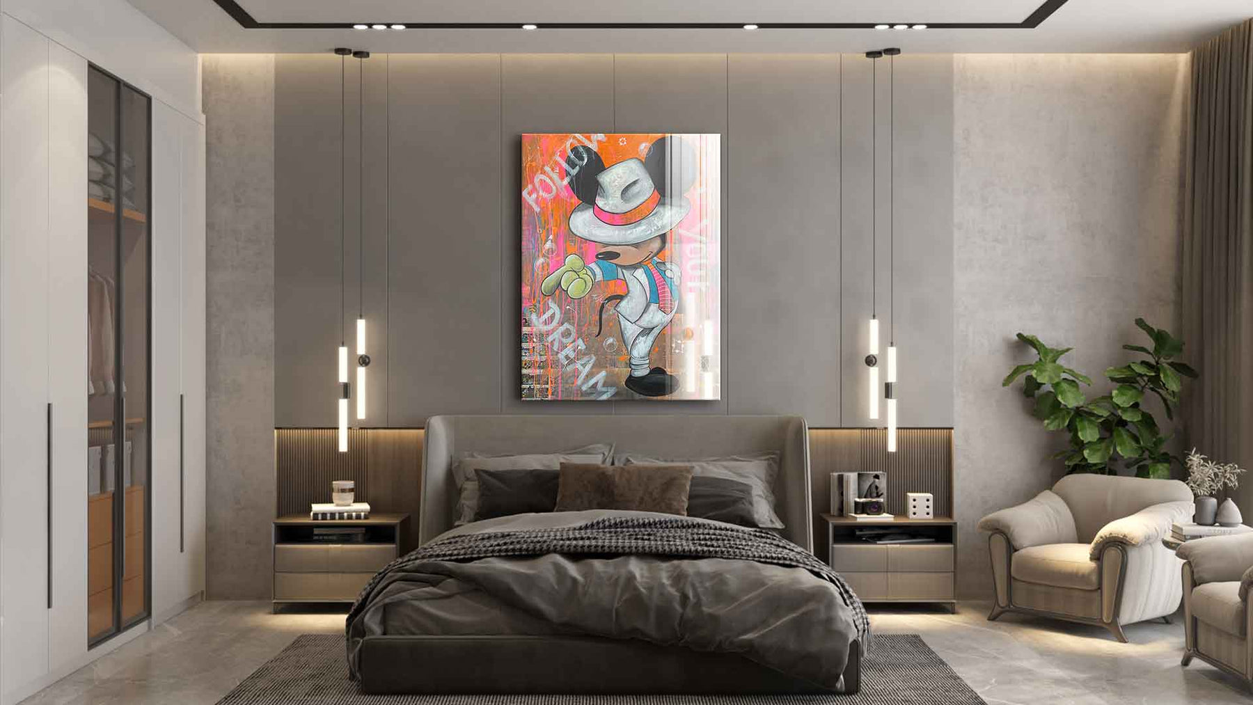 Follow your dream - acrylic glass