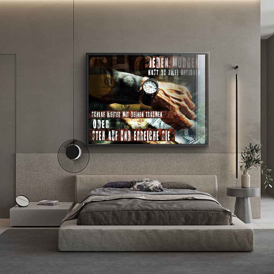You have Two Choices - acrylic glass