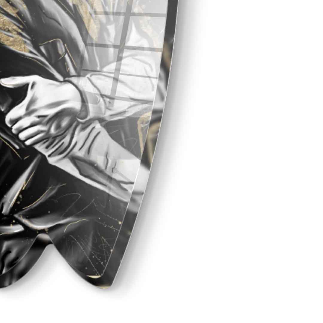 Surfboard Gangster King - Blattgold