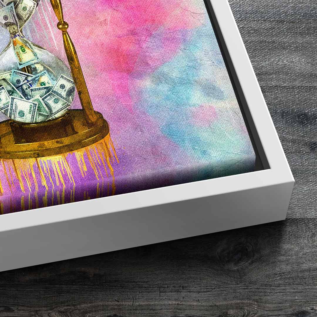 Hourglass of money