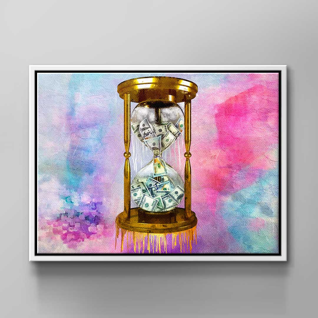 Hourglass of money