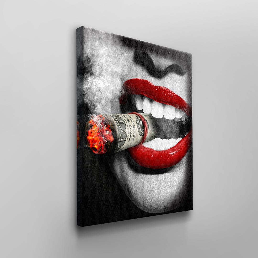 Smoking girl