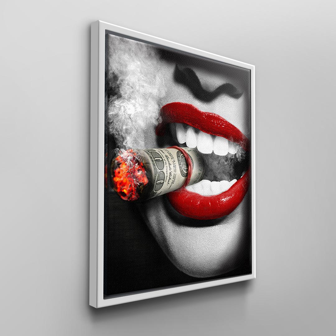 Smoking girl