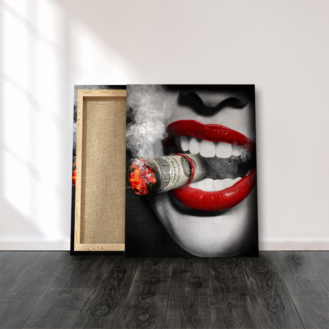 Smoking girl